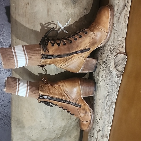 Leather Bed Stu Judgment ankle boots. Size: 7.5 - Picture 7 of 10